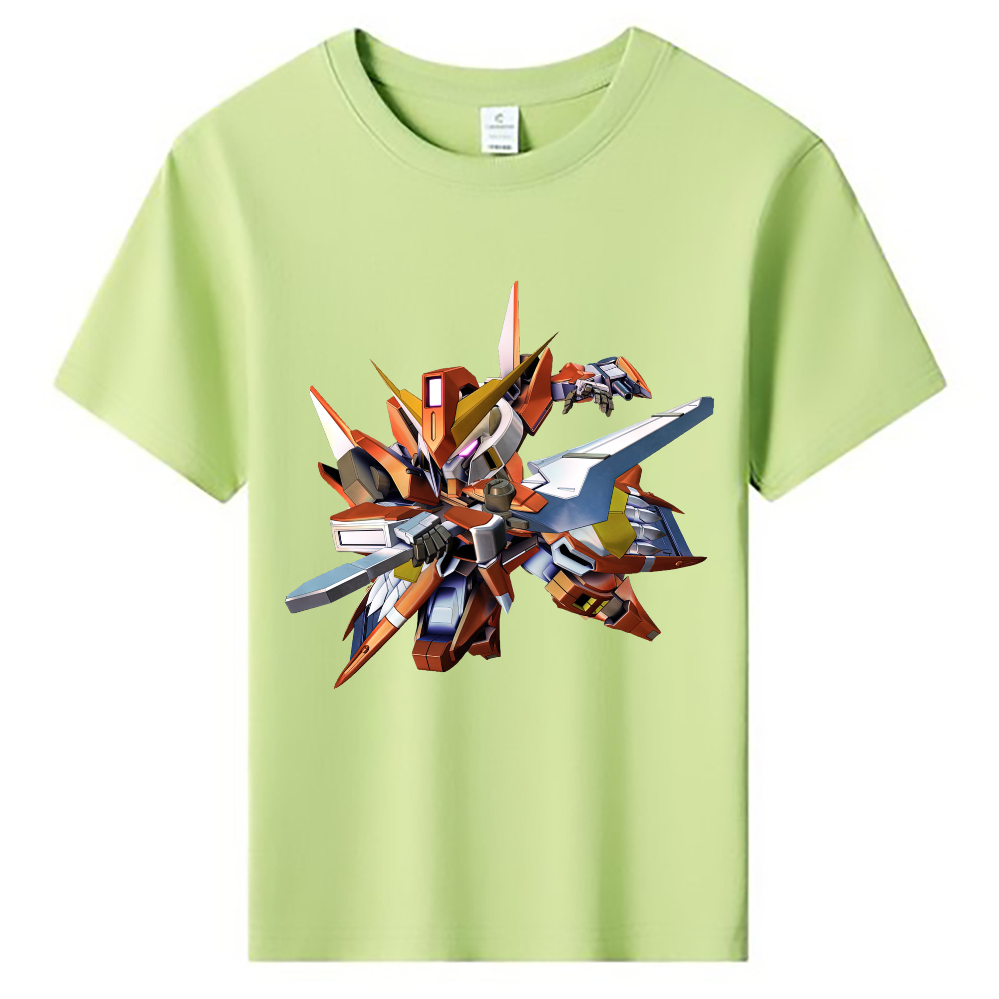 （画像用） 機動戦士ガンダム Mobile Suit Gundam 綿100％キッズTシャツ（フロントプリント）